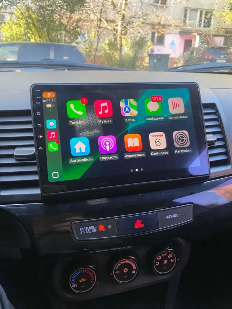 Магнітола андроїд для Mitsubishi Lancer автомагнитола CarPlay Android auto — фото 3