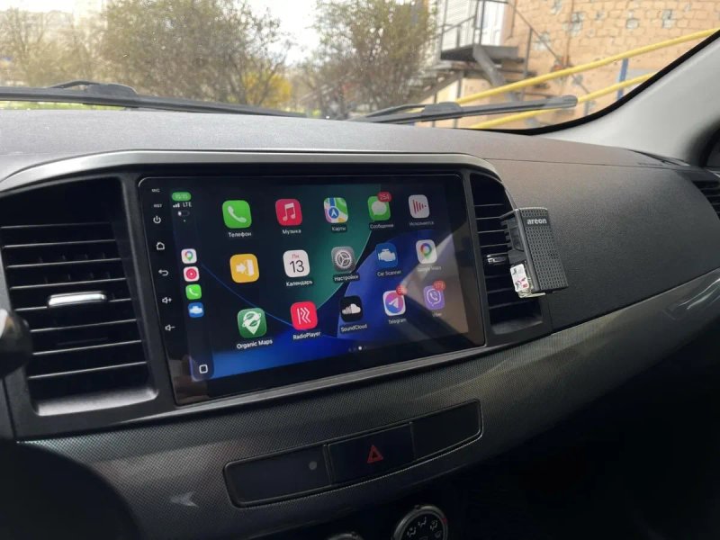 Магнітола андроїд для Mitsubishi Lancer автомагнитола CarPlay Android auto — фото 4
