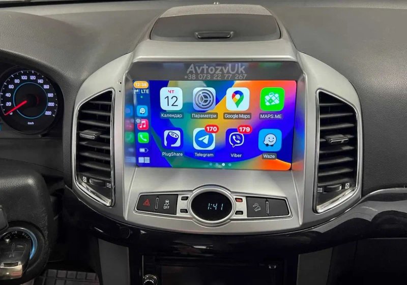 Магнитола CAPTIVA Chevrolet SILVERADO Tesla Каптива CarPlay Android 16 — фото 3