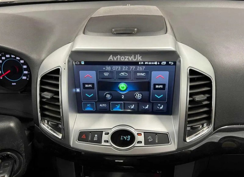 Магнитола CAPTIVA Chevrolet SILVERADO Tesla Каптива CarPlay Android 16 — фото 5