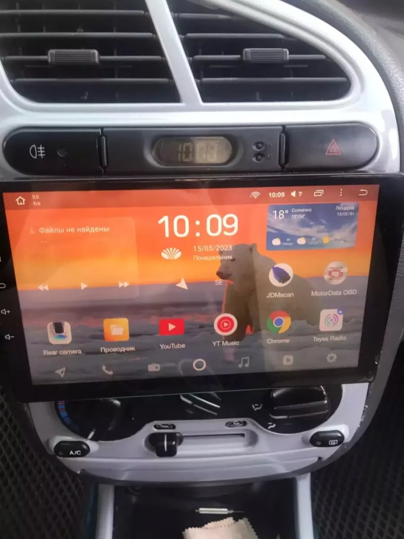 Магнітола CarPlay швидкий процесор Ланос ВАЗ ЗАЗ Опель Чери ГАЗ Форд.. — фото 2
