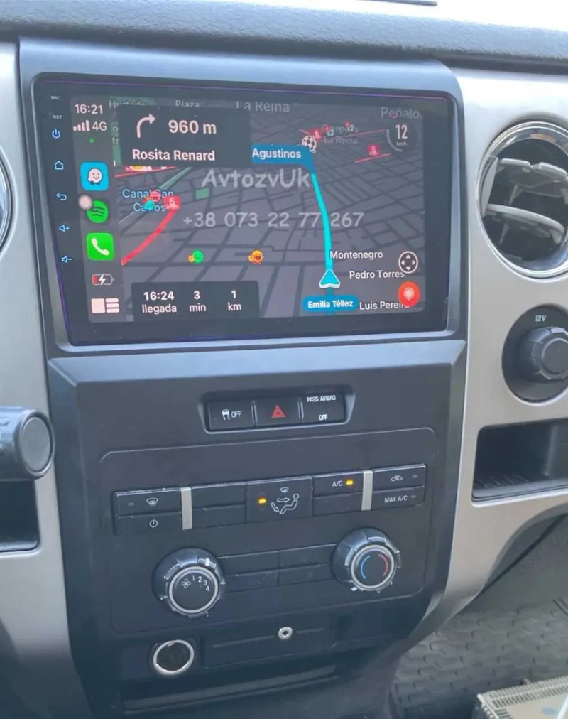 Магнитола F150 Ford EDGE ESCAPE RAPTOR EXPLORER GPS CarPlay Android 16 — фото 3