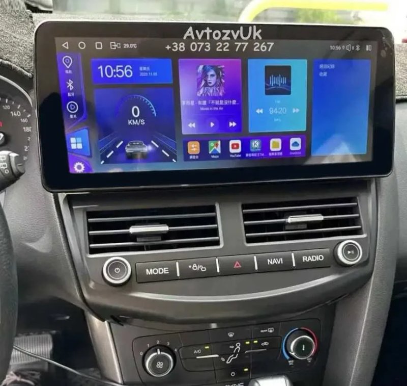 Магнітола FOCUS 3 2 Ford 3 Focus 4 1 Форд Фокус Tesla CarPlay Андроїд — фото 7