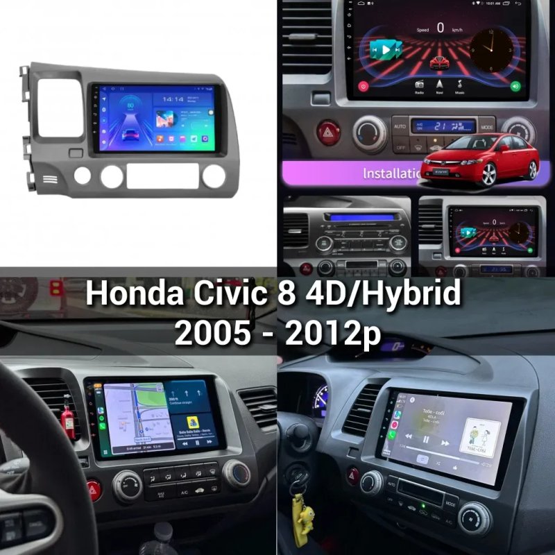 Магнітола Honda Civic 4d/5d/Hybrid,CR-V 3, Hatchback — фото 4