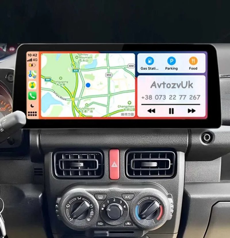 Магнитола JIMNY Suzuki CELERIO GPS DVD TV USB 2 дин CarPlay Android 15 — фото 3
