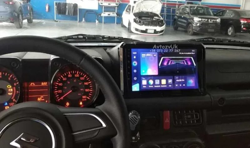 Магнитола JIMNY Suzuki CELERIO GPS DVD TV USB 2 дин CarPlay Android 15 — фото 6