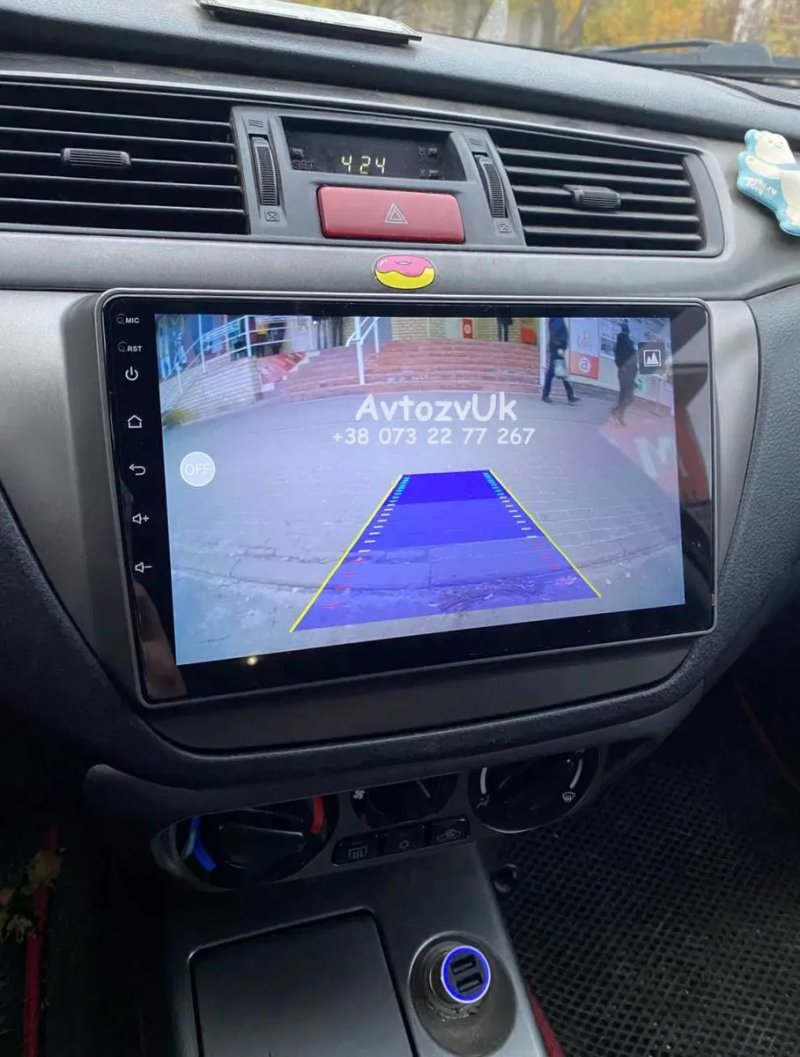 Магнітола LANCER 10 Mitsubishi Х 9 GPS Лансер 10 CarPlay Андроїд 16 — фото 3