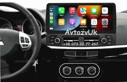 Магнітола LANCER 10 Mitsubishi Х 9 GPS Лансер 10 CarPlay Андроїд 16 — фото 6