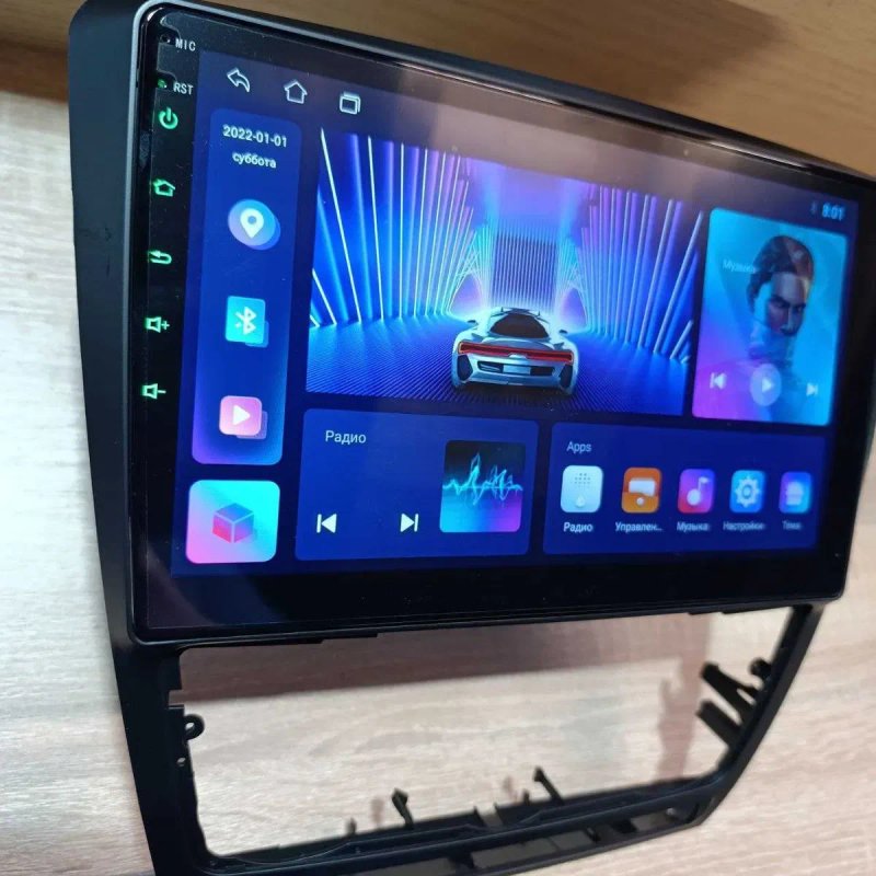Магнітола Mekede 2/32 для Skoda Octavia A5 CarPlay USB GPS Октавіа — фото 2