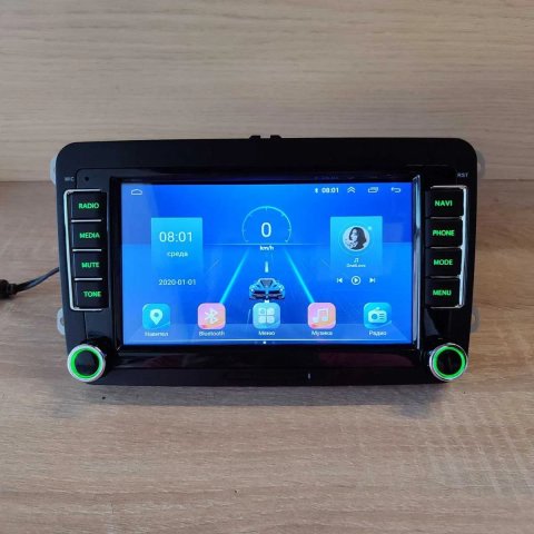 Магнітола Mekede X20 Pro 4/64 Skoda Fabia Octavia A5 Superb Rapid Roomster CarPlay 4G