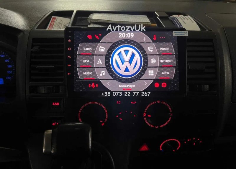 Магнитола MULTIVAN Volkswagen VW Т5 TRANSPORTER T5 CarPlay Android 16 — фото 3