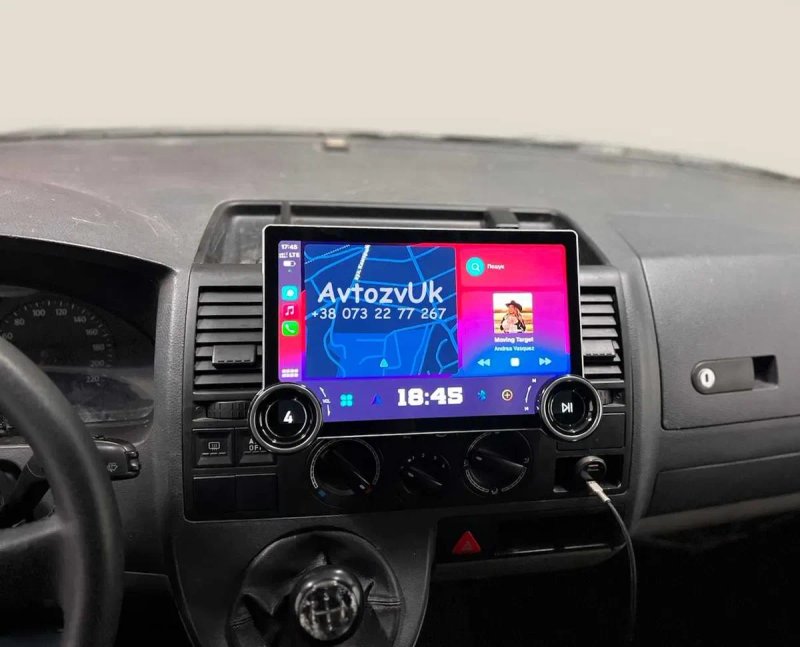 Магнитола MULTIVAN Volkswagen VW Т5 TRANSPORTER T5 CarPlay Android 16 — фото 4