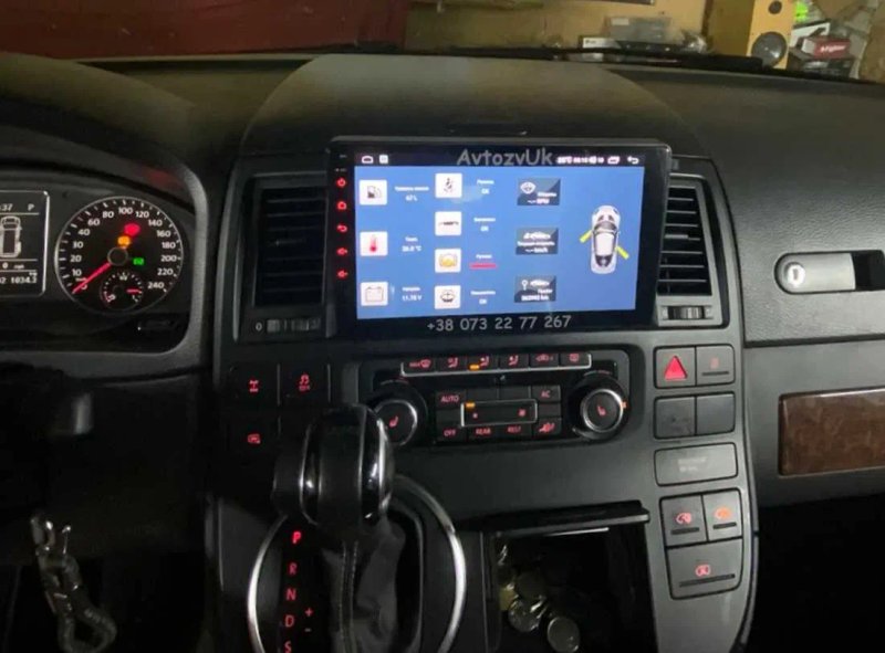 Магнитола MULTIVAN Volkswagen VW Т5 TRANSPORTER T5 CarPlay Android 16 — фото 7