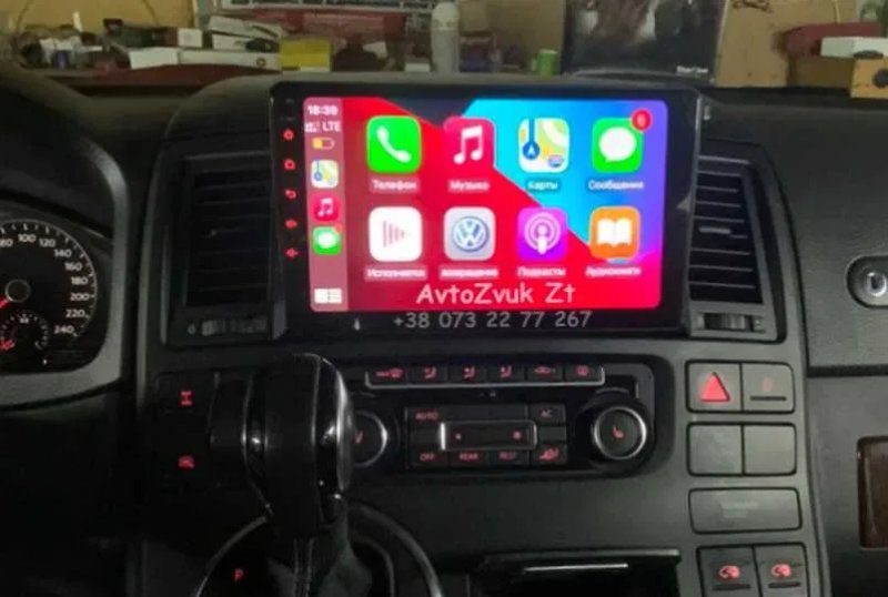 Магнитола MULTIVAN Volkswagen VW Т5 TRANSPORTER T5 CarPlay Android 16 — фото 8
