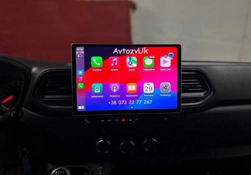 Магнитола Renault MASTER Opel MOVANO Мастер Nissan NV400 2 дин Android 16 — фото 4