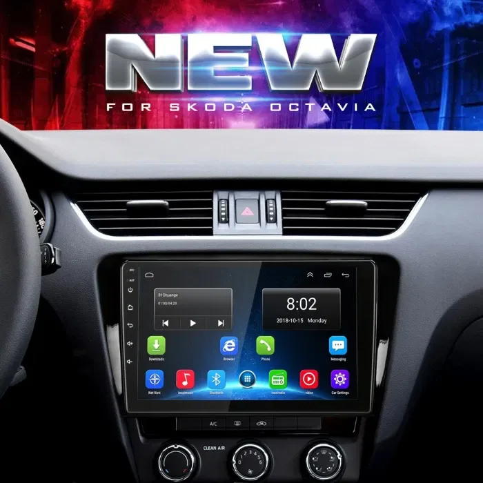 Магнитола Skoda Octavia A7 (Октавія А7) 2Din Магнитофон — фото 8