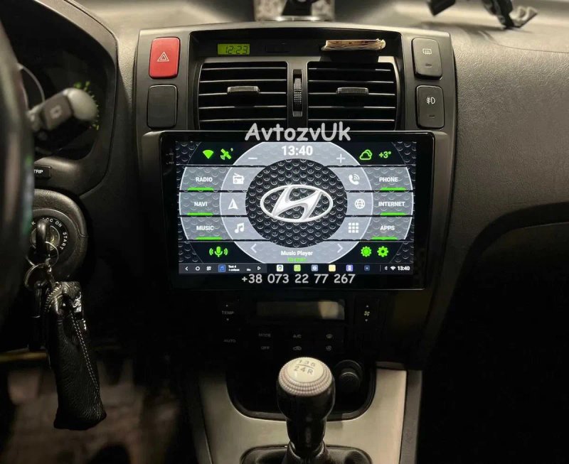Магнітола TUCSON Hyundai IX35 IX25 CRETA GPS Туксон CarPlay Андроїд 16 — фото 4