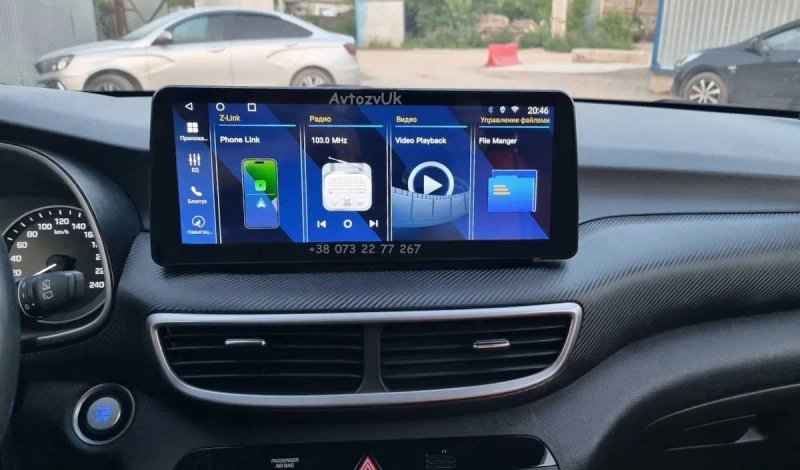 Магнітола TUCSON Hyundai IX35 IX25 CRETA GPS Туксон CarPlay Андроїд 16 — фото 8
