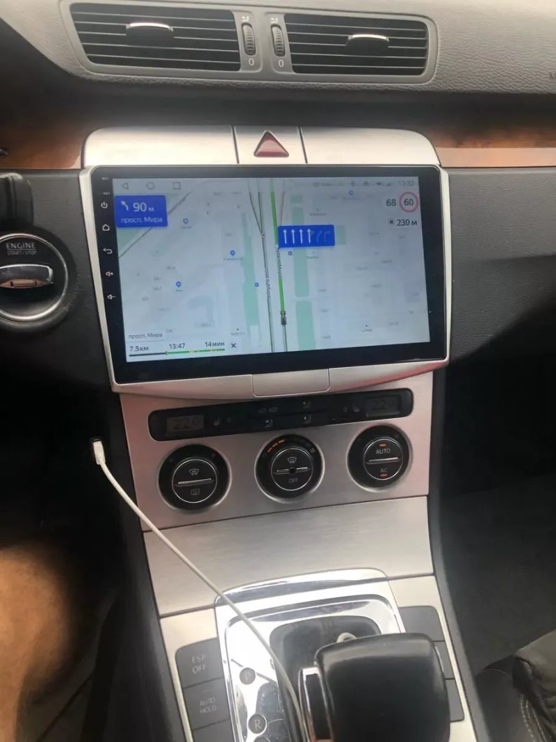 Магнитола Volkswagen VW Passat B6 B7 Магнитофон Android GPS — фото 3