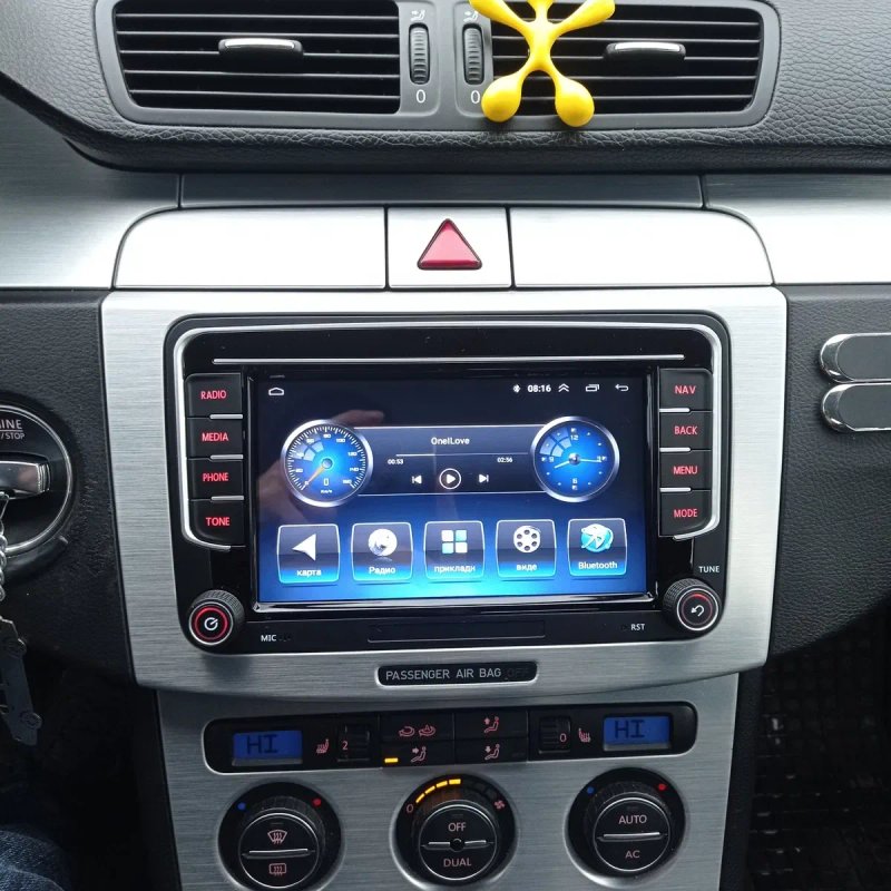 Магнитола VW Volkswagen Golf Passat Touran Caddy Tiguan Skoda Octavia CarPlay Bluetoth — фото 8