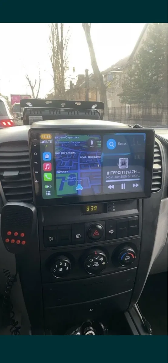 Магнітола з CarPlay швидкий процесор Kia Sorento 2002-2012 Кіа Соренто — фото 4