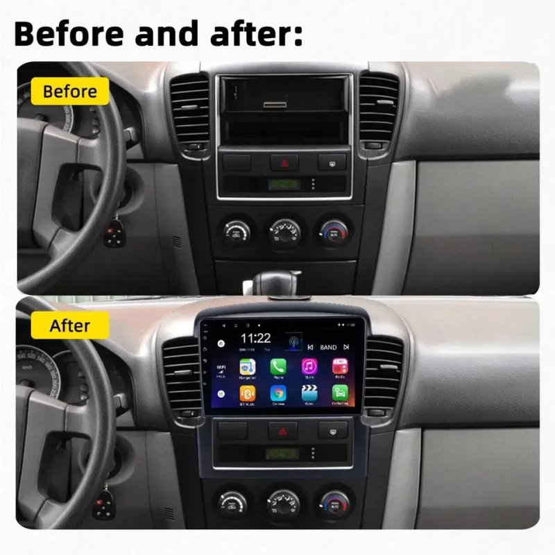 Магнітола з CarPlay швидкий процесор Kia Sorento 2002-2012 Кіа Соренто — фото 6