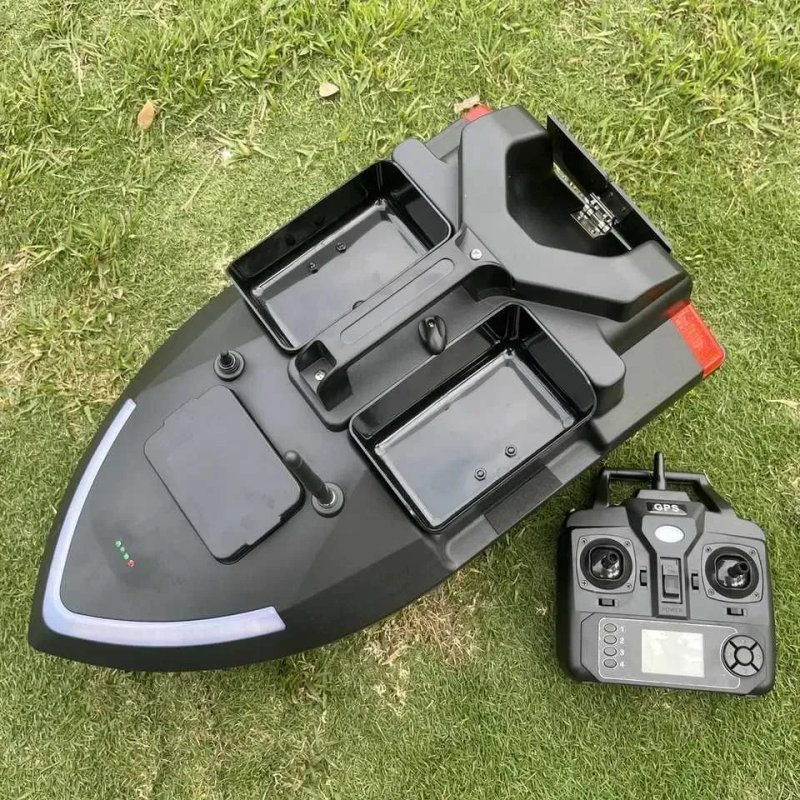 12000 mah Карповый кораблик Flytec V020 с GPS 40 т для рыбалки завоза прикормки Короповий кораблик для риболовлі Карповий завезення прикормочный з гпс — фото 5