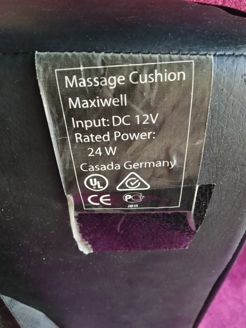 Масажна роликова подушка від Casada Maxiwell, Німеччина — фото 7