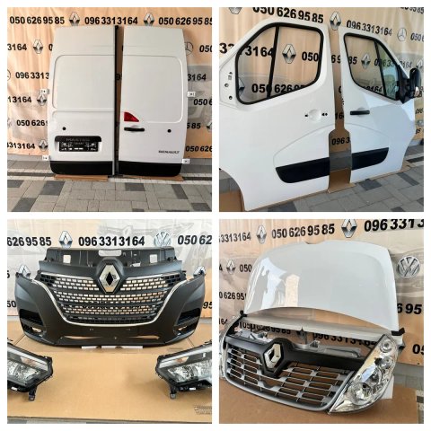 Master 4 мастер 3 movano nv 400 разборка крыло бампер капот фара лот