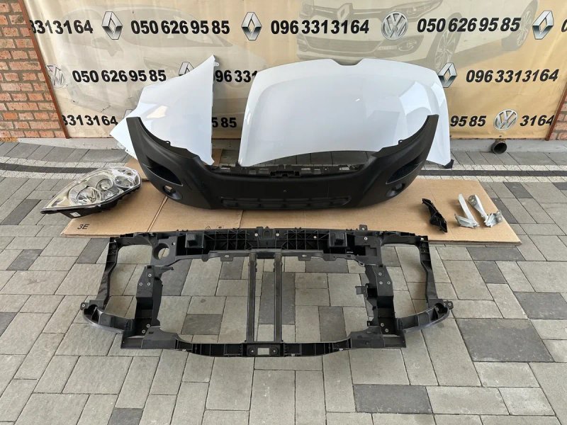 3 Мастєр 4 Master 3 капот фари крило лот розбірка разборка — фото 3