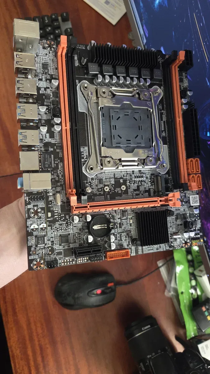 Материнська плата x99 ddr4 128gb — фото 2