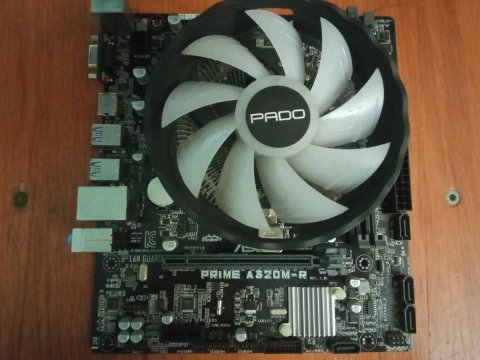 Материнская плата ASUS PRIME A320M-R + RYZEN 5 2400G