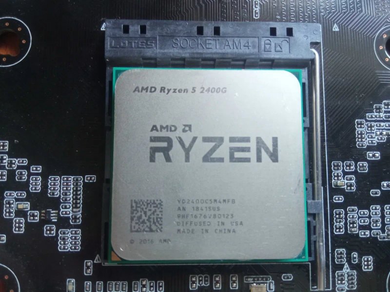Материнская плата ASUS PRIME A320M-R + RYZEN 5 2400G — фото 3