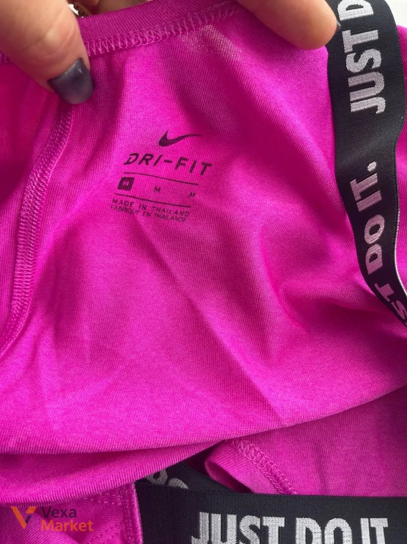 Майка Nike Dri-FIT жіноча рожева розмір M — фото 2