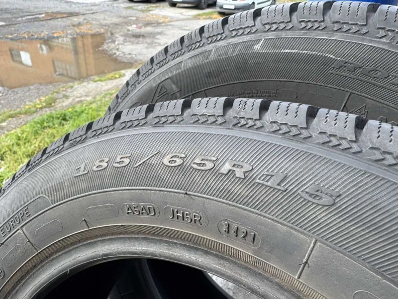 Майже нові зимові шини DEBICA 185/65 r15 — фото 5