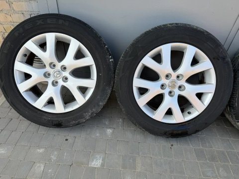 Mazda cx7 титанові диски 5/114. R18