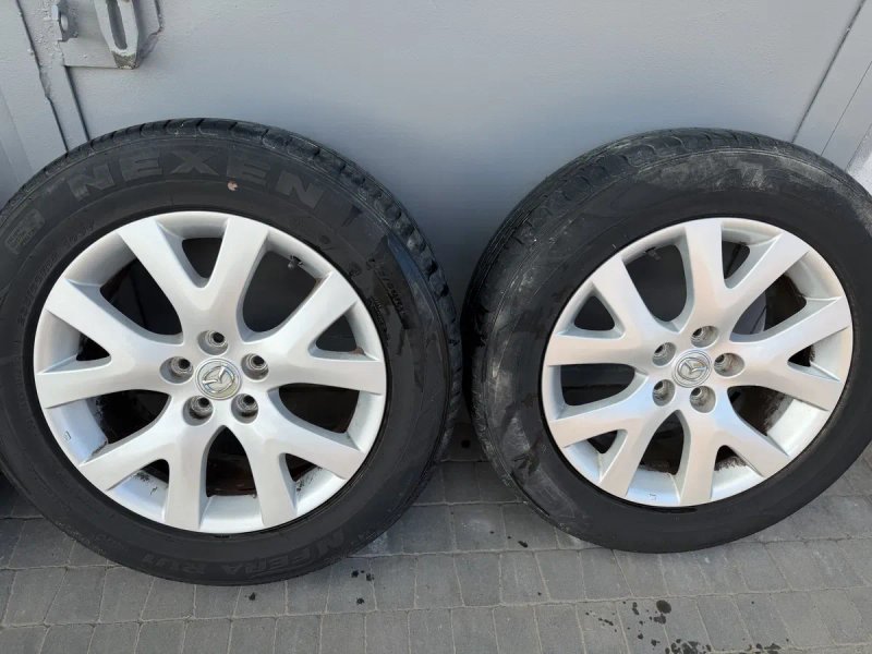 Mazda cx7 титанові диски 5/114. R18 — фото 3