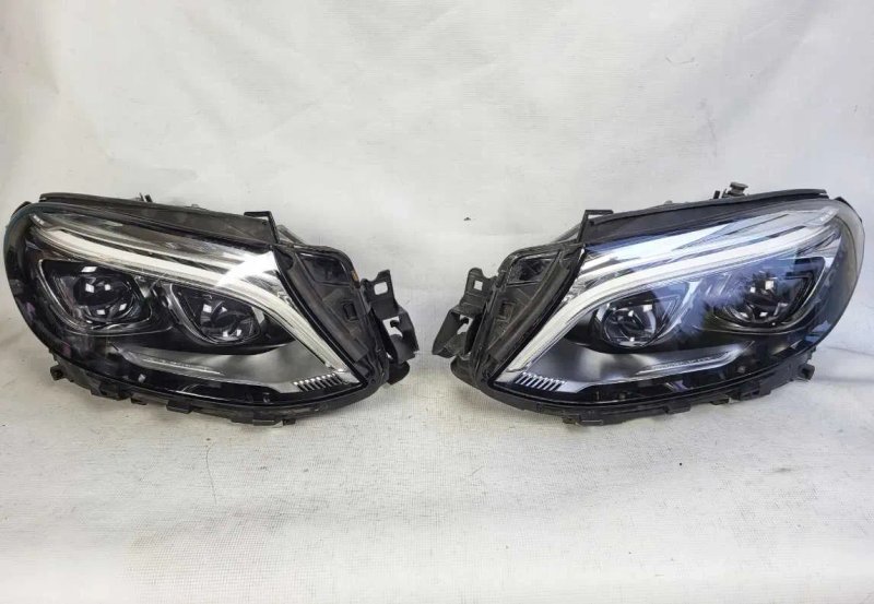 Mercedes GLE W166 Фари фара ліва, права USA EU FULL LED Intelligent Light System / ILS разборка мерседес ГЛЕ 166 — фото 2