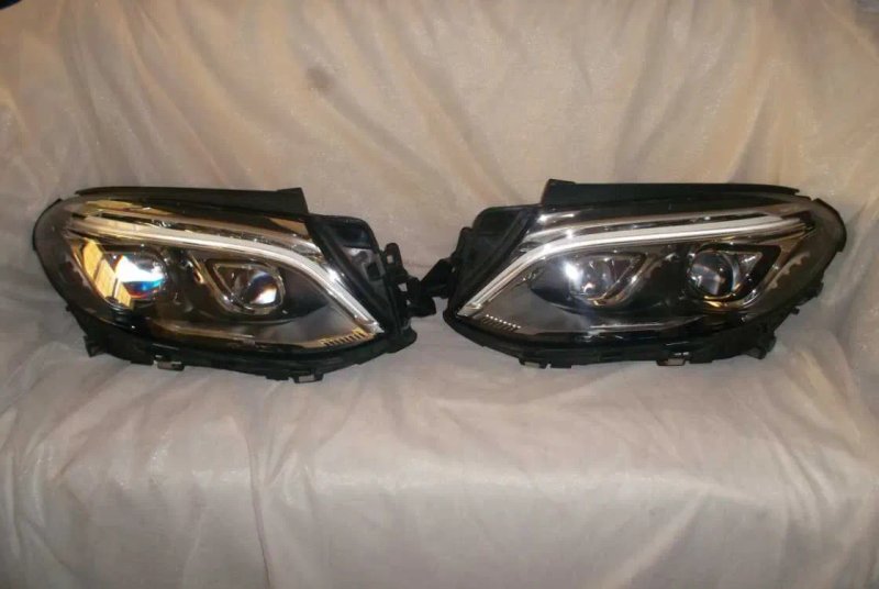 Mercedes GLE W166 Фари фара ліва, права USA EU FULL LED Intelligent Light System / ILS разборка мерседес ГЛЕ 166 — фото 5