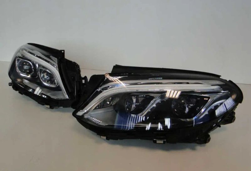 Mercedes GLE W166 Фари фара ліва, права USA EU FULL LED Intelligent Light System / ILS разборка мерседес ГЛЕ 166 — фото 6