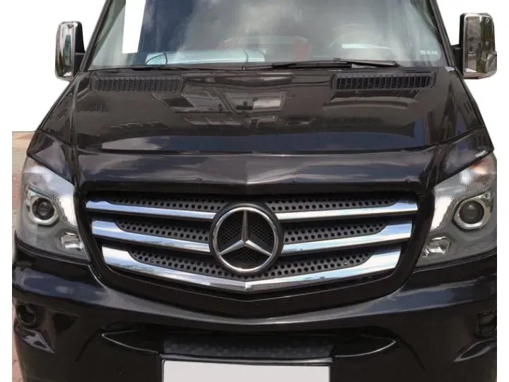 Mercedes Sprinter W906 2013-2017 Дефлектор капота (мухобойка) EuroCap — фото 4