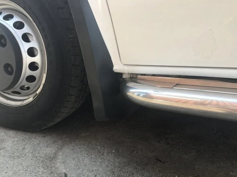 Mercedes Sprinter W906/Crafter Задние брызговики двухкатовковый — фото 3