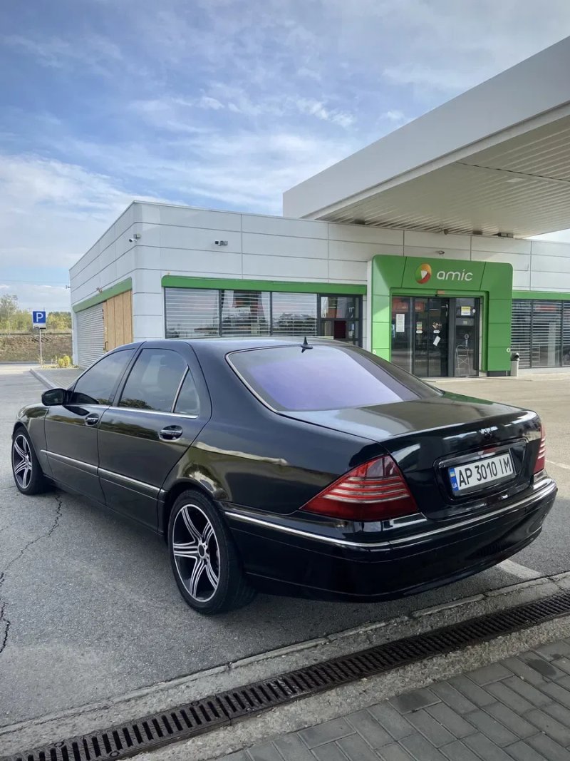 Mercedes w220 long 5.0 бензин на автомате — фото 5