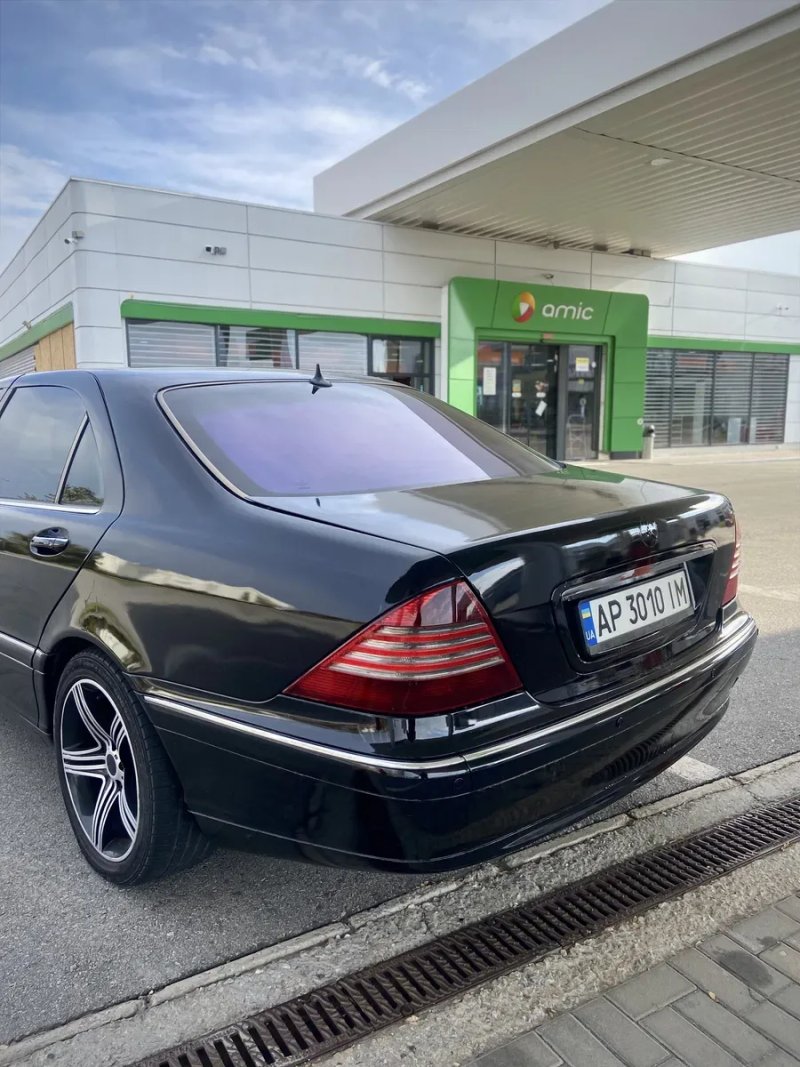 Mercedes w220 long 5.0 бензин на автомате — фото 6