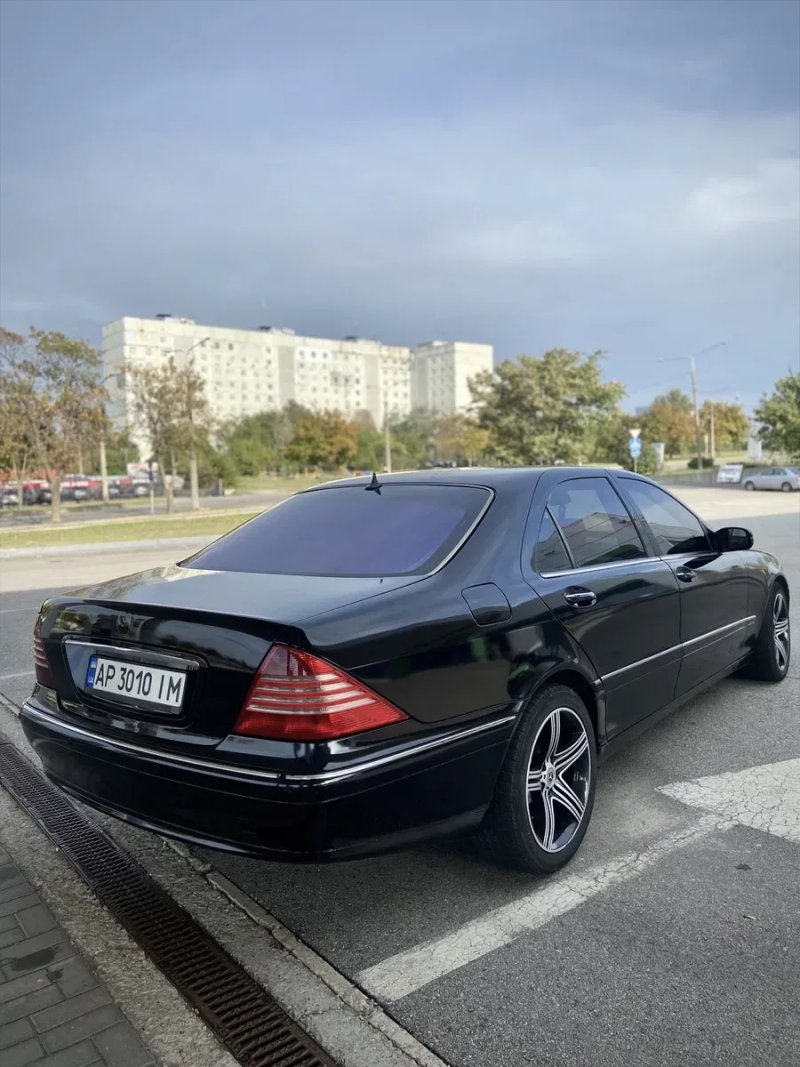 Mercedes w220 long 5.0 бензин на автомате — фото 7