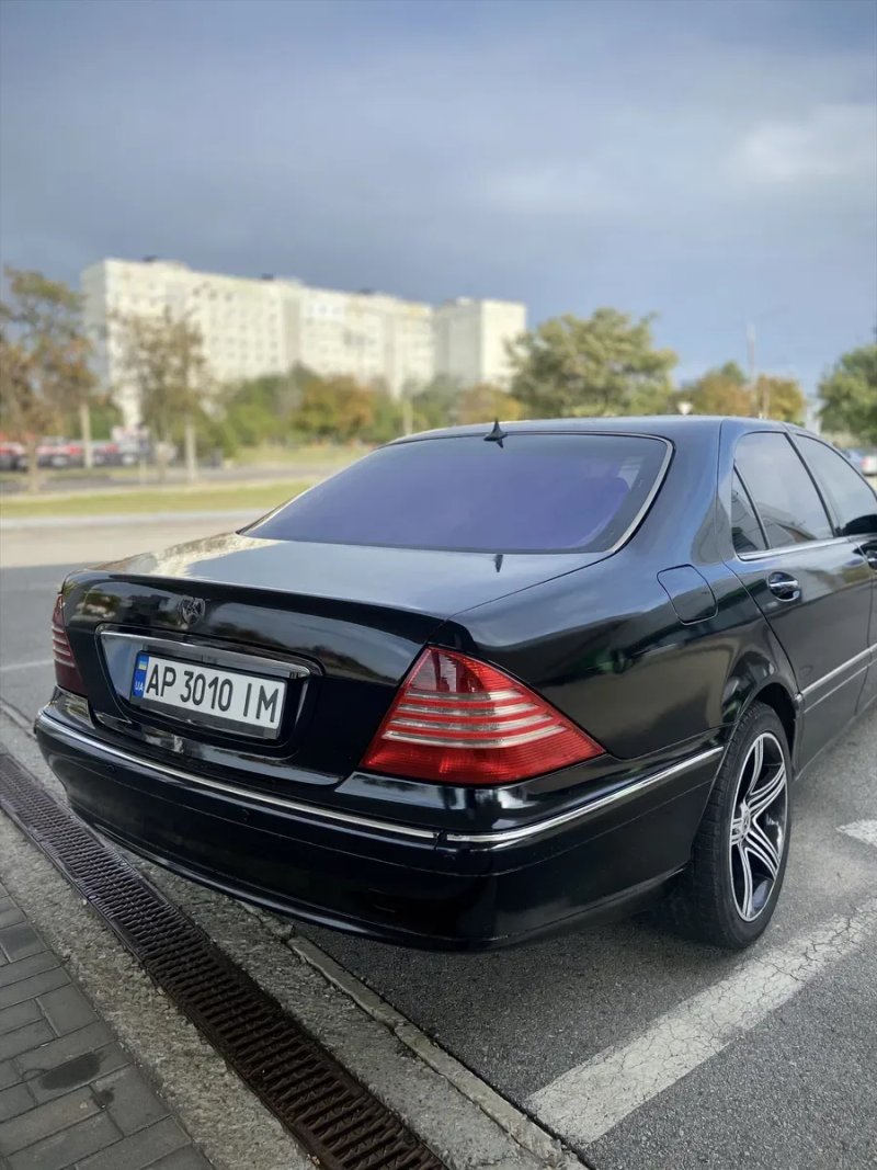 Mercedes w220 long 5.0 бензин на автомате — фото 8