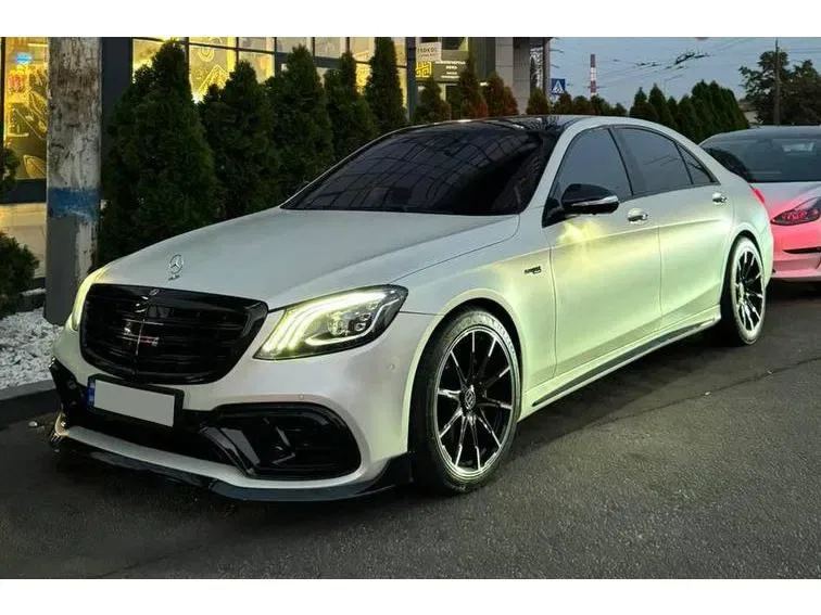 Mercedes W222 Комплект обвісів BRB (під фарбування, 2018+) — фото 3
