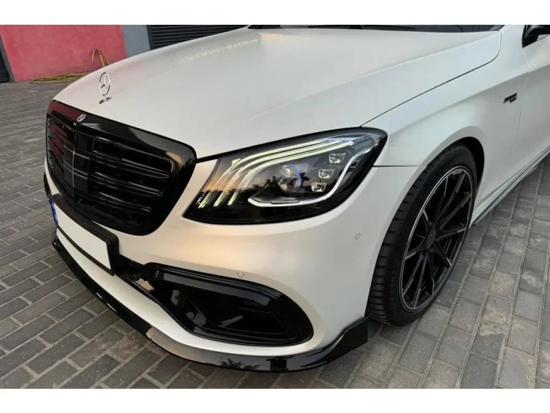 Mercedes W222 Комплект обвісів BRB (під фарбування, 2018+) — фото 4