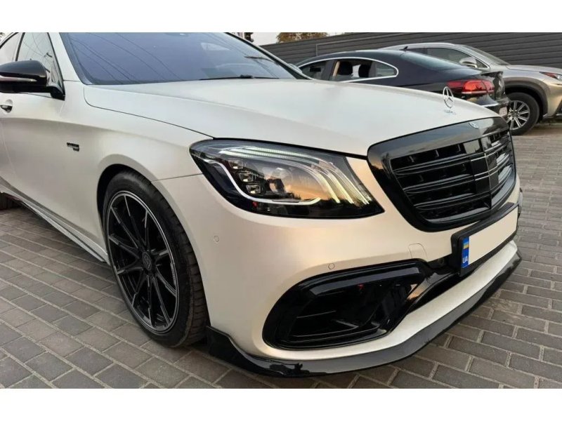 Mercedes W222 Комплект обвісів BRB (під фарбування, 2018+) — фото 5