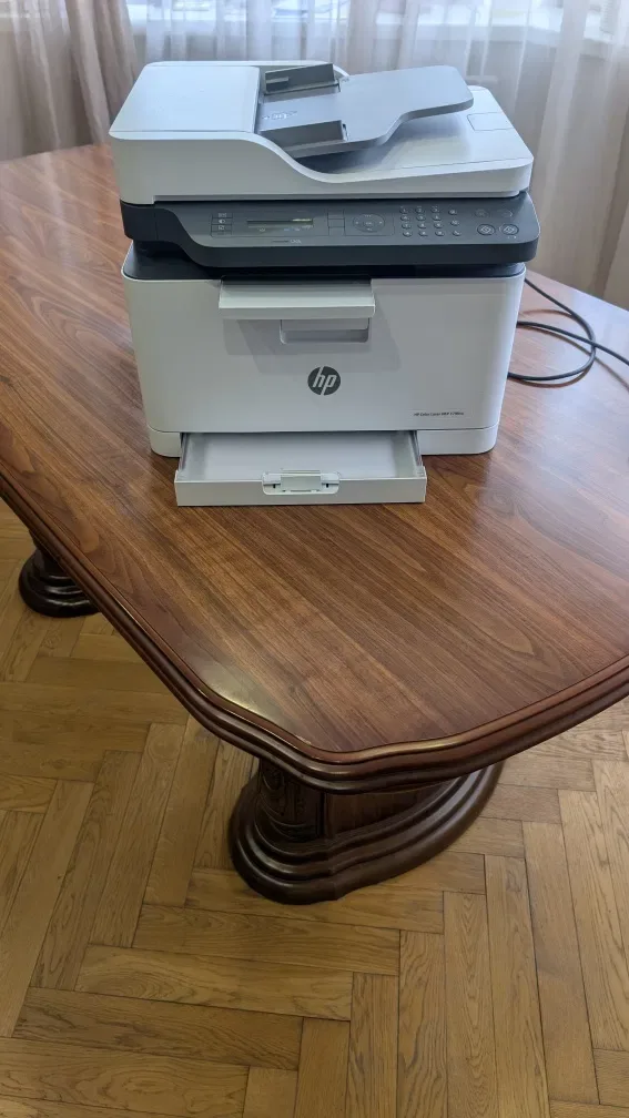 МФУ БФП Кольоровий лазерний  HP Color Laser MFP 179fnw заправлений! Працює без чипів! Wi-Fi — фото 3